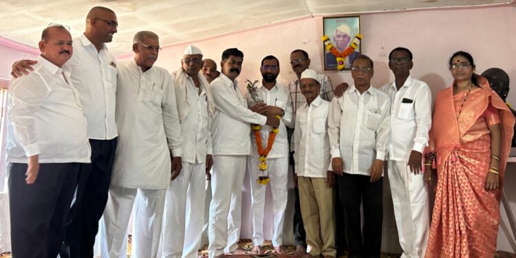 भात गिरण सहकारी संस्थेच्या अध्यक्षपदी शरद लाड