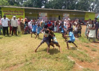 तळा केंद्राच्या क्रीडा स्पर्धा संपन्न