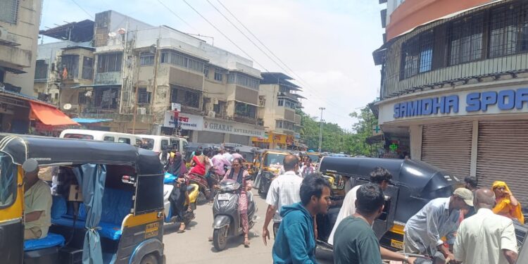 उरण शहरात वाहतूक कोंडी नित्याचीच