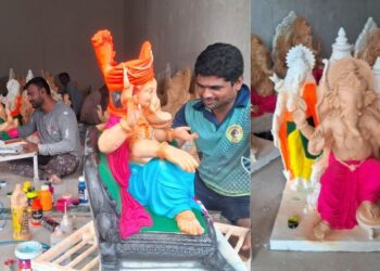 यंदा श्रीरामाची गणेशभक्तांना भुरळ