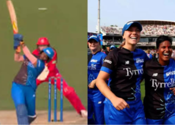 दीप्ती शर्माचा विजयी षटकार