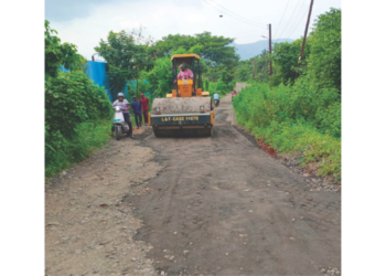 ताकई-महड रस्त्याच्या प्रलंबित कामास सुरूवात
