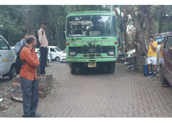 माथेरानची मिनीबस सेवा कोलमडली