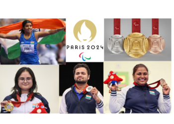 पॅरालिम्पिकमध्ये पदकांचा चौकार