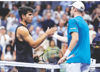 अल्काराझची विजयी मालिका खंडित