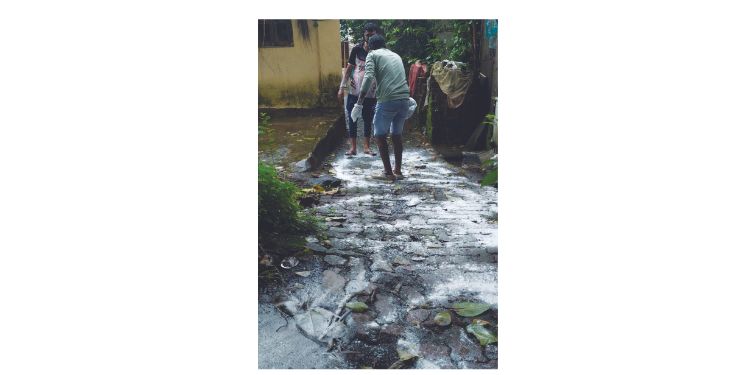 कर्जत शहरात रस्ते सफाई मोहीम