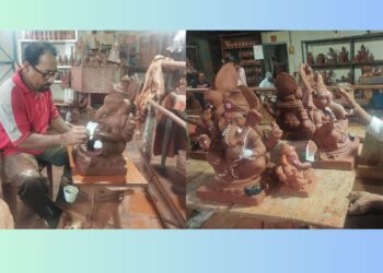 युसूफ मेहेरअली सेंटरमधील बाप्पांची अमेरिकावारी