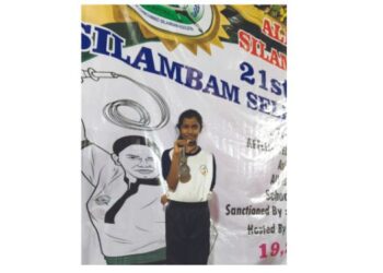 पलक खरातची राष्ट्रीय सिलंबम स्पर्धेत निवड