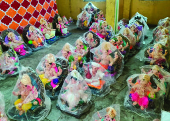 गणरायाच्या स्वागतासाठी माणगावकर झाले सज्ज!