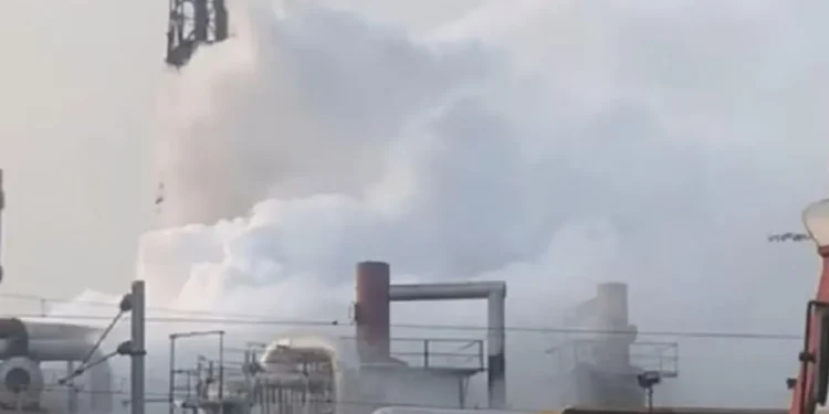 कारखान्यात गॅस लीक; 17 कामगारांची प्रकृती चिंताजनक