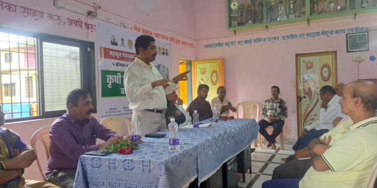 खामगाव येथे कृषीदिन उत्साहात