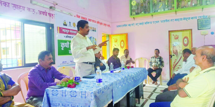 खामगाव येथे कृषीदिन उत्साहात