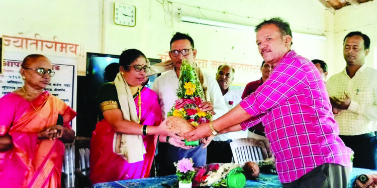 समीक्षा नांदगावकर सेवानिवृत्ती