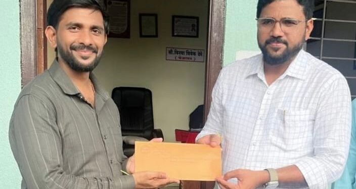 प्रा. विवेक ढेपे स्वच्छ भारत अंतर्गत ब्रँड अँबॅसिटर