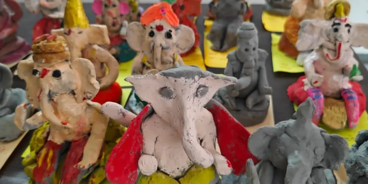 ‘माझा गणपती’ कार्यशाळेचे आयोजन