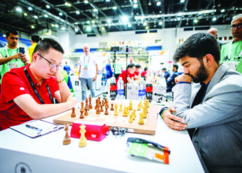 भारताची चीनला कडवी टक्कर