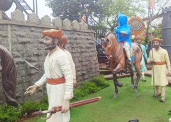 शिवसृष्टीतील पुतळ्यांची तोडफोड