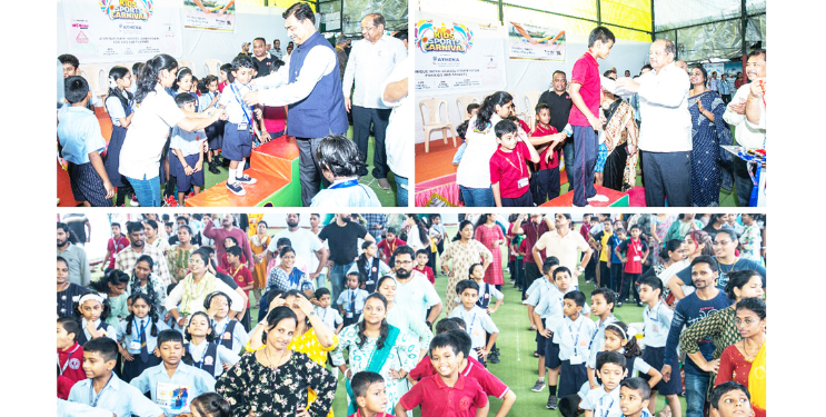 किड्स स्पोर्ट्स कार्निवल बोरीवलीत उत्साहात संपन्न