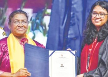 रितिका जन्नावार हिचा राष्ट्रपतींच्या हस्ते सत्कार