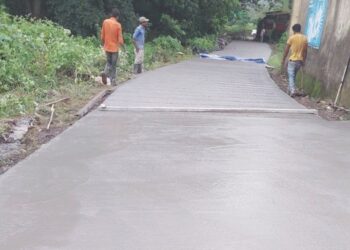 पिरकोण गावात विकास कामांना वेग