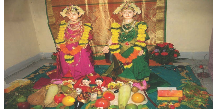 रायगड जिल्ह्यात गौरींचे आगमन