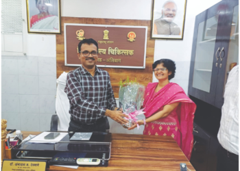 अतिरिक्त जिल्हा शल्यचिकित्सकपदी डॉ. शीतल जोशी