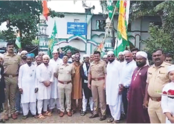 तुपगाव चौक येथे ईद-ए-मिलाद उत्साहात