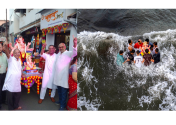 मुरूड परिसरात गणेशोत्सवाची सांगता