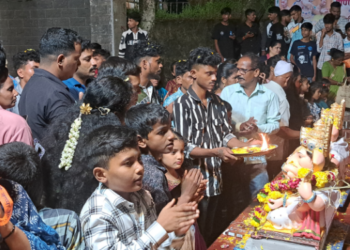 कर्जत तालुक्यात विधिवत विसर्जन