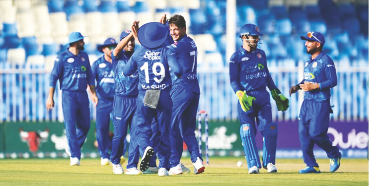 अफगाणिस्तान संघाचा भीम पराक्रम