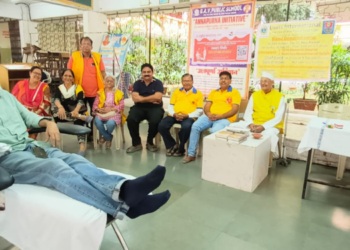 रक्तदान शिबिराला उत्स्फूर्त प्रतिसाद