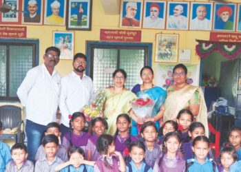 प्राची ठाकूर यांना निरोप