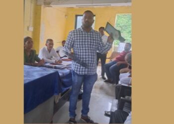 ग्रामसभेत पथदिव्यांचा विषय गाजला