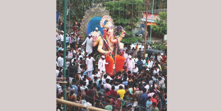 साखर चौथच्या गणरायाला निरोप