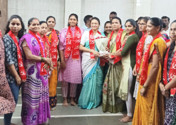 असंख्य कार्यकर्ते शेकापमध्ये