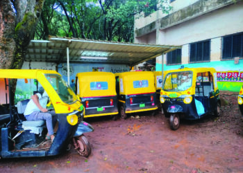 ई-रिक्षा चालकाची मनमानी