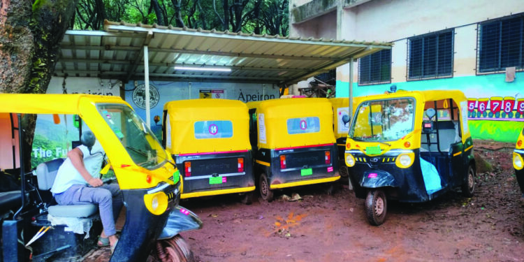 ई-रिक्षा चालकाची मनमानी