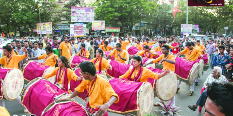 ढोल-ताशा पथकांची गणेशोत्सवाची जय्यत तयारी अंतिम टप्प्यात