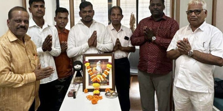 महर्षी वाल्मीकी जयंती साजरी