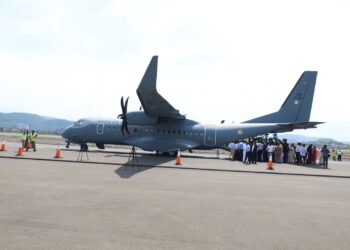 नवी मुंबई विमानतळावर पहिलं लँडिंग