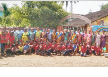 चोरढे गावात ग्राम स्वच्छता अभियान