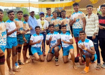 जिल्हास्तरीय कबड्डीत पीएनपीचा दबदबा