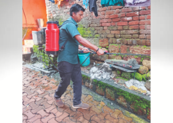 माथेरानमध्ये स्वच्छता सेवा अभियान