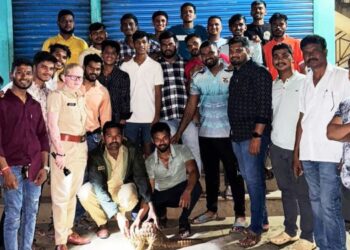 खवले मांजराला जीवदान