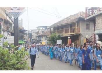 नेरळमध्ये डेंग्यू निर्मूलनासाठी जनजागृती