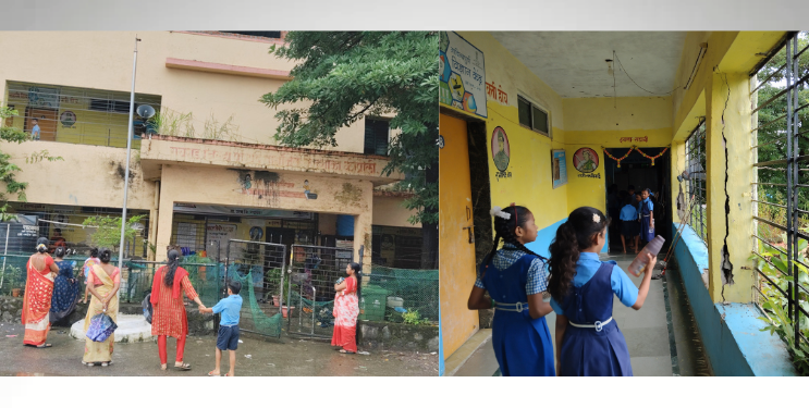 कोप्रोली प्राथमिक शाळेची दुरवस्था