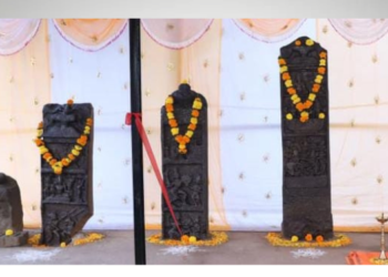 वीरगळ स्मारकाचा लोकार्पण सोहळा संपन्न