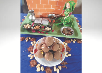 पाककला लाडू स्पर्धेचे आयोजन