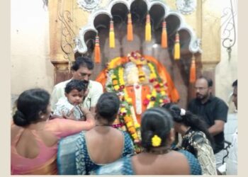 चिरनेर नगरी भक्तगणांनी दुमदुमली