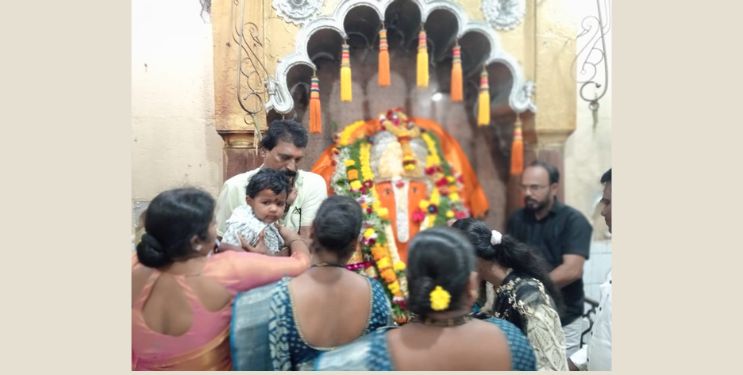 चिरनेर नगरी भक्तगणांनी दुमदुमली